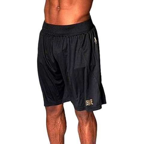 LEONE 1947 Short de Boxe Noir Cover