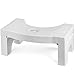 JNN Tabouret de Toilette Pliant accroupi pour Salle de Bain, tabourets de Salle de Bain Pliables antidérapants de 7 po Tabouret de Toilette, Anti-Constipation Naturel et Confortable pour Les Enfants