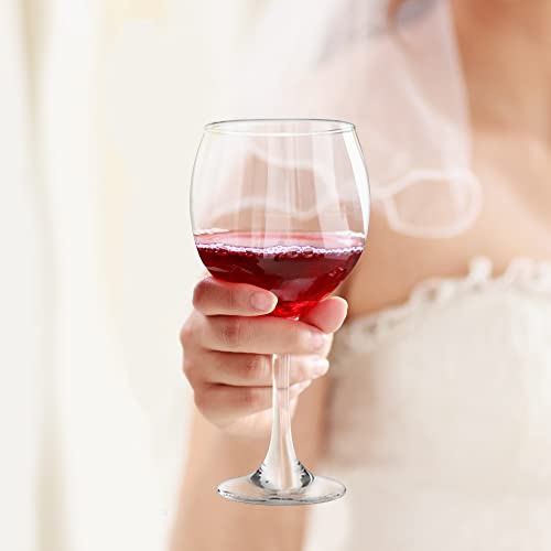 Discount Promos Premiere Wedding Wine Glasses 20.5 Oz. Set Of 12, Bulk Pack - Restaurant Glassware, Perfect For Red Wine Or White Wine - Clear #TOP6