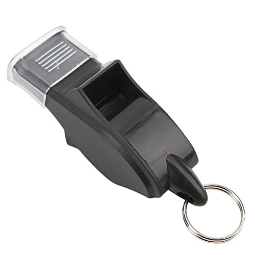 Silbato deportivo grande de plástico con sonido claro y cordón miniatura 6