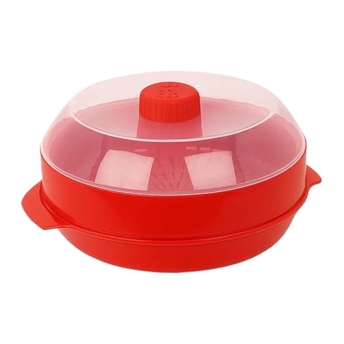 Fogukier Vaporera De Verduras Para Microondas,Cuenco De Cocción Doble Capa Para Cocina | Vaporera De Alimentos Con Tapa - Para Casa Residencia Universitaria Hotel Restaurante