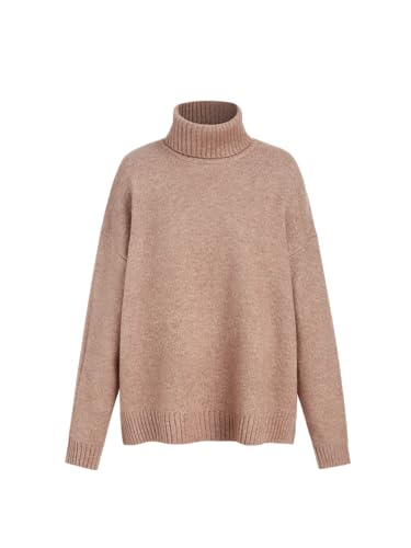 CIDER High Neck Knitted Long Sleeve Sweater