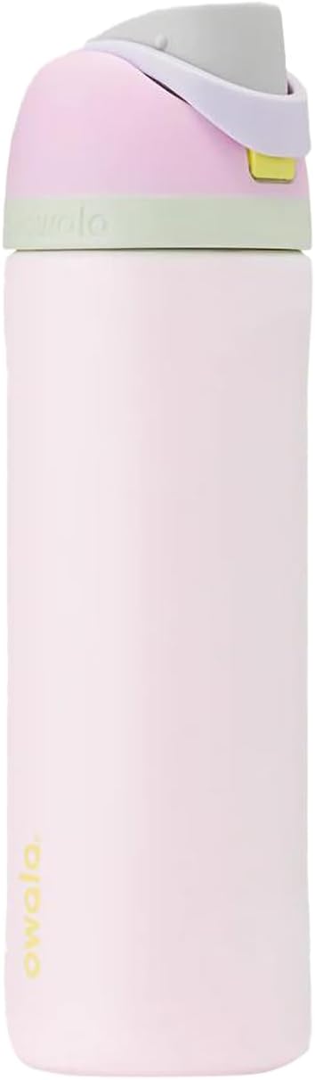 Owala Flip Insulated Stainless Steel Water Bottle with Straw for Sports and Travel, BPA-Free, 24-Ounce, Candy Coated Thumbnail