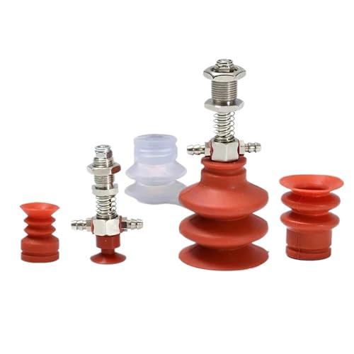 Boquilla de silicona SR-25-3 white para ventosa neumática de robot industrial, 10 unidades