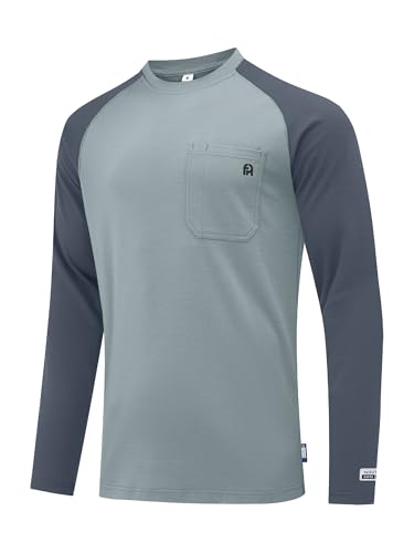 Image of NOUTEX FR Shirts for Men Lightweight Fire Resistant Shirts 5.5oz for Men Long Sleeve NFPA2112/CAT2