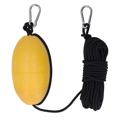 Marine Seil Schleppleine, Harness Boje Ball Float Leash Kajak Drift Socken Anker Angelschwimmer, Gelber Marine Bootsanker Zum Angeln, Drift Anker System Für Marine/Aufblasbar/Motorboot/Segelboot