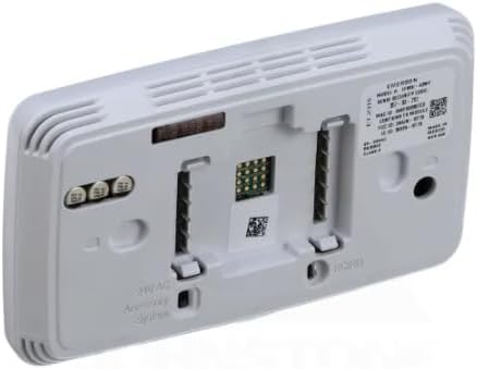 Agter view of the White Rodgers Sensi Touch 2 Smart Thermostat showing wiring terminals