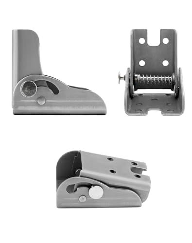 QWORK® 8 pezzi Cerniera pieghevole autobloccante