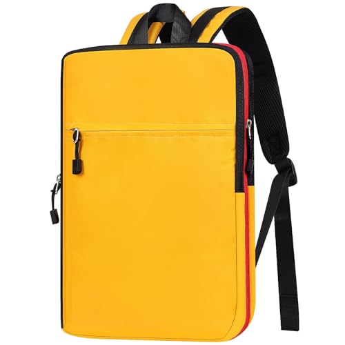 Sac à dos étudiant jaune pour les cours et les voyages de week-end