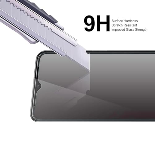 Image of Tempered Glass Screen Protector Compatible For Motorola Moto G34 5G, Motorola Moto G45 5G (6.5 Inch) with Edge-To-Edge Protector Coverage and Easy Self Installation Kit | Black