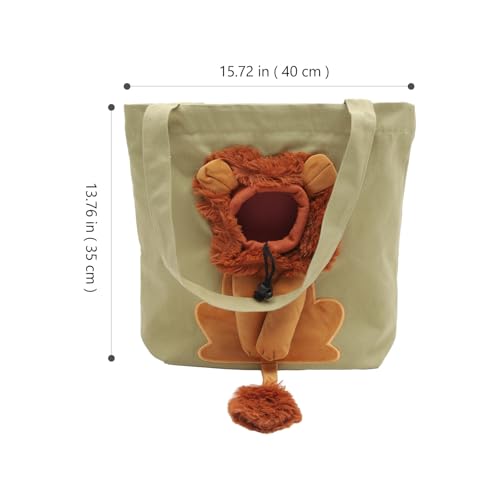 Sac de transport chat anti-stress en toile résistant à l'usure - 3