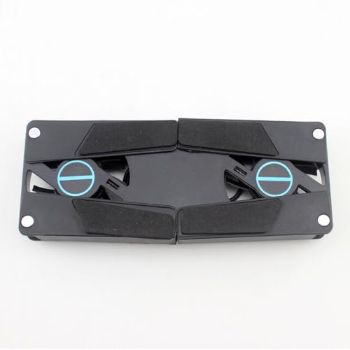 VALICLUD base refrigerante plegable para portátil con 2 ventiladores USB miniatura 6