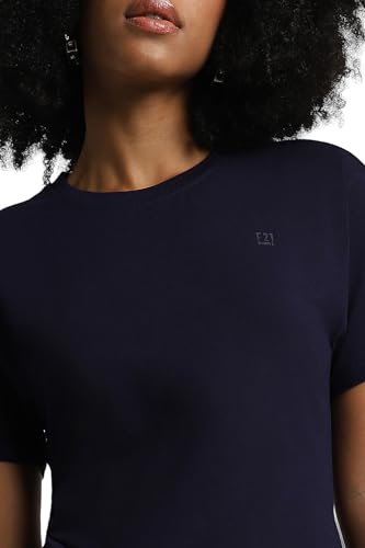 Image of Forever 21 Womens Solid T-Shirt Mini Dresses