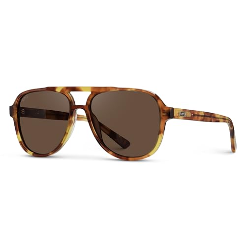 Image of WearMe Pro Chic Retro Oversized Polarized Sunglasses: Statement Aviators for Women