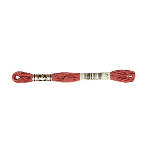 Image of DMC 6-Strand Embroidery Cotton Floss, Terra Cotta