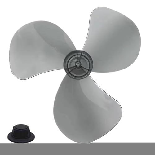 Genérico Recambio De Aspas Para Ventilador De Pie - Aspa para Ventilador de Habitación, Aspa de 40 cm con Tapa de Tuerca para Dormitorio Salón Exterior Taller