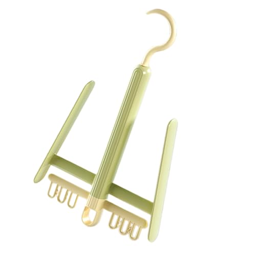 Secador de calzado giratorio con clip seguro organizador vertical ahorro espacio miniatura 1