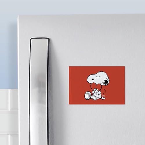 Imán decorativo rectangular Snoopy 3x2 pulgadas miniatura 3