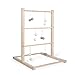 Produktbild MAMOI® Leitergolf Outdoor und Indoor für Kinder | Ladder Golf Wurfspiele für Draußen Scandi Design | Leitergolf Wurfspiel aus natürlichem Holz | CE | 100% ECO | Made in EU