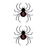 MANZ Shizuku Cosplay Tattoo,Anime Chrollo Lucilfer Cosplay Costume Accessories (A, One Size)