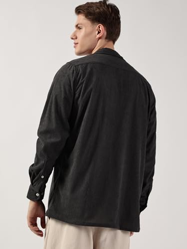 Image of Thomas Scott Men's Premium Slim Fit Oversized Corduroy Shacket