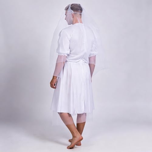 Déguisement de mariée pour homme à offrir pour le bachelor party d'un ami - 5