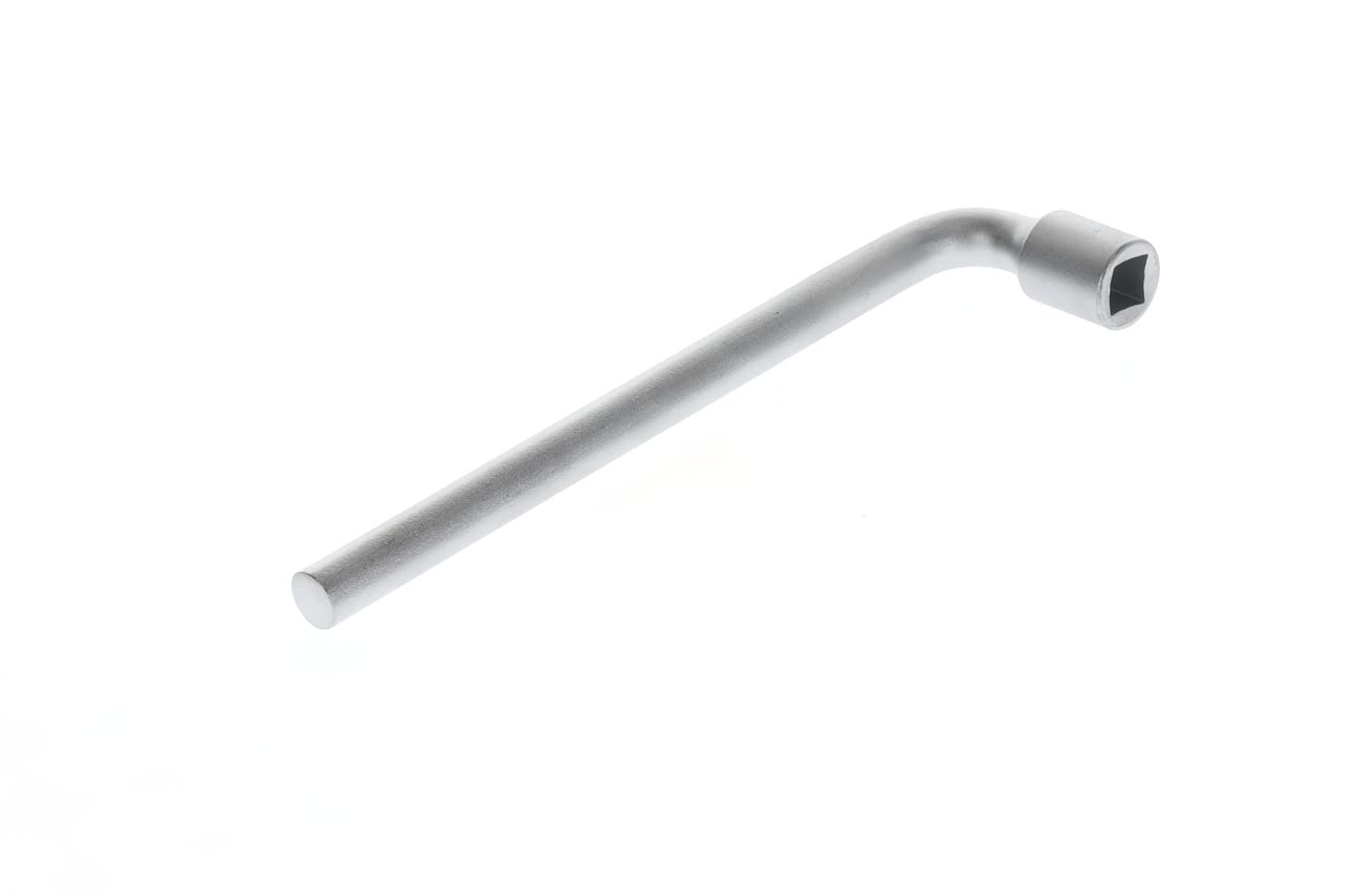 GEDORE Clé à pipe, 12 mm, Carré, 215 mm de long, Outil pour écrous et vis, Voiture, 25 V 12, Acier chromé