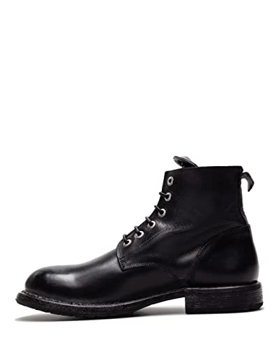 Preisvergleich Produktbild MOMA Herren Schuhe Stiefeletten 2CW007 Cerato Nero Schwarz