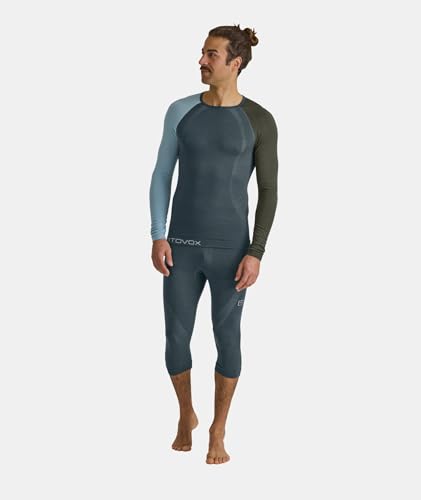 ORTOVOX 120 Comp Light Long Sleeve M t-shirt thermique homme sous-vêtement mérinos