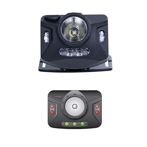 Cyclops Ranger Xp 4 Stage Adjustable Black Headband Strap Headlamp W/3 Green Led Lights For Outdoor Camping, Running, Cycling, Climbing #TOP1