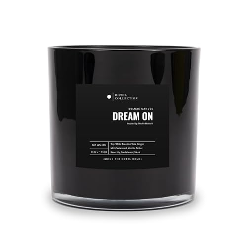 Dream On Deluxe Scented Candle, Luxury Hotel Inspired Big Candle