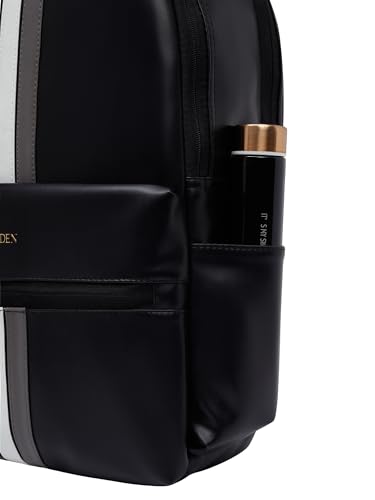 Image of FUR JADEN Vegan Leather 15.6 Inch Laptop Backpack 30L For Men Women For Travel Office Causal