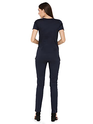 Image of Associated Uniforms Womens Cotton Slim Fit Scrub Suit with Lycra /Spandex /Stretch feel (LYCO)