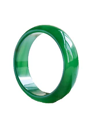 Bracelet agate verte naturelle calcédoine véritable bijou femme tendance poignet