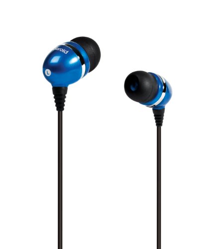 Polaroid PEP37 Bleu Intraaural Casque - Casques (Intra-aural, avec Fil, Bleu)