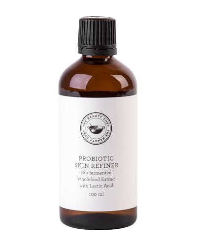 The Beauty Chef Probiotic Skin Refiner, Bio-Fermented Exfoliating Toner for Smooth & Radiant Skin, Hydrating & Nourishing Formula with Probiotics & Lactic Acid, 3.38 fl. oz / 100mL