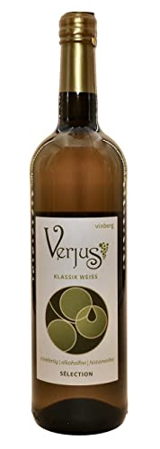 Verjus Selection Klassik weiss 0,75l - alkoholfrei und histaminfrei