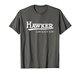 Hawker Aircraft Logo | Hawker Hurricane Vintage Aviation T-Shirt