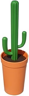 Qualy Cactus Toilet Brush Orange/Green