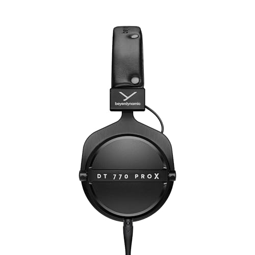 beyerdynamic DT 770 Pro X Wired Over-Ear Headphones, 48 Ohm, Closed-Back Professional Recording Studio Monitor. Recording, Monitoring, Sound Isolation, Handmade in Germany. Black by beyerdynamic - Image 2