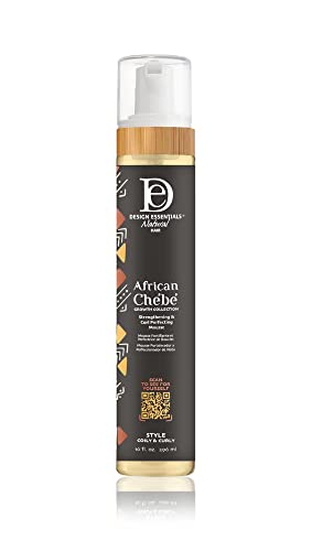 Design Essentials African Chebe Growth Collection Strengthening & Curl Perfecting Mousse 10oz Style Coily & Curly