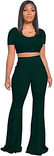 Yuewoo birthday outfits for women sexy 2 piece pants set jumpsuit…