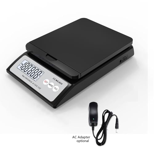Báscula Postal Digital 30kg con Tapa Removible y Display LCD miniatura 2