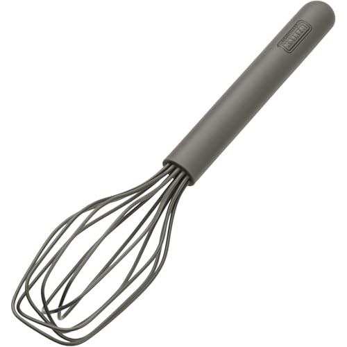 Original Kaiser Inspiration Schneebesen 29 cm, Rührbesen aus 100% Silikon, ergonomisch, Quirl rutschfest, spülmaschinengeeignet, hitzebeständig bis zu 200 Grad, grau