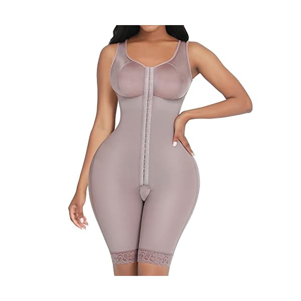 FeelinGirl Shapewear for Women Tummy Control Full Body Shaper Butt Lifter Thigh Slimmer Bodysuit for Women Daily Life