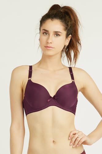 Mamia Women's Basic Plain Bras, Size 30A Thru 46DDD, Pack of 62