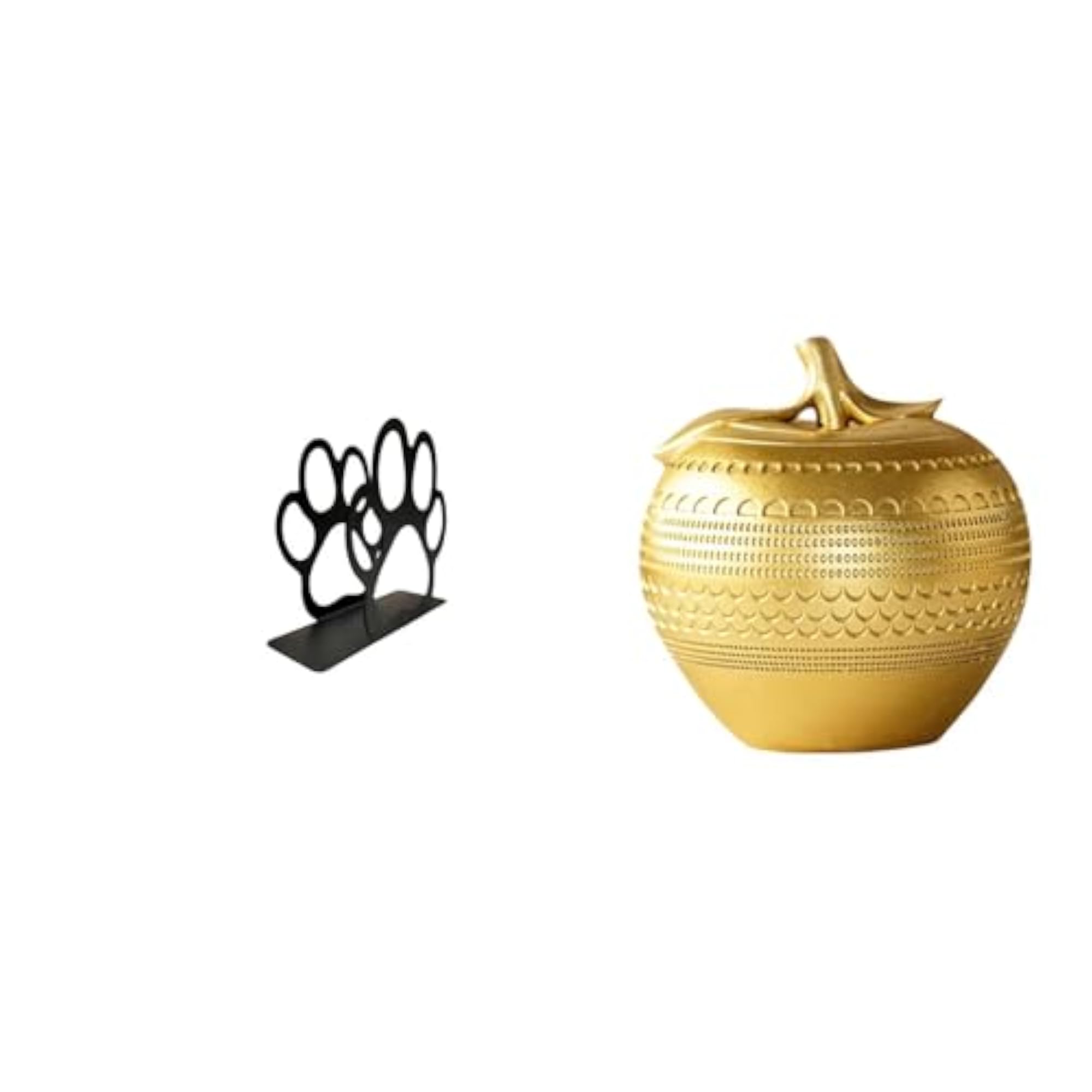 Chic Dog Paw Resin Napkin Holder for Tabletop Decor