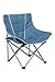 Mountain Warehouse Sedia Pieghevole da Campeggio - Leggera, richiudibile, carico Massimo 110 kg - Ideale per L'Estate, attività all'aperto, Campeggio, Picnic Blu Taglia Unica