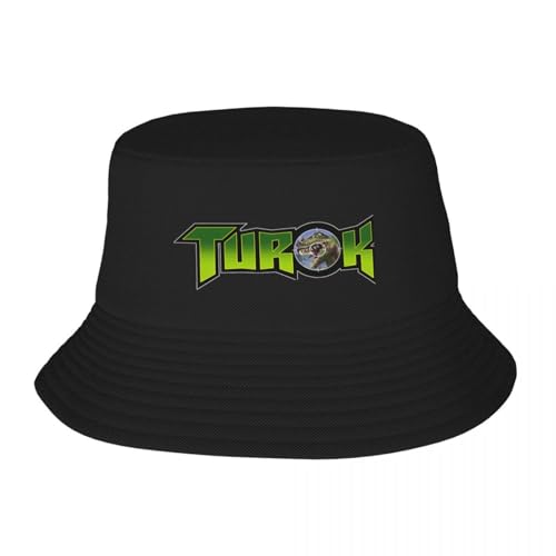HEBUOUI Baseballmütze Unisex atmungsaktiv Turok Dinosaurier Jäger Lustig Erwachsene Fischerhut Verstellbarer Hut Mode Casual Kappe LKW Fahrer Hut Outdoor Geschenk