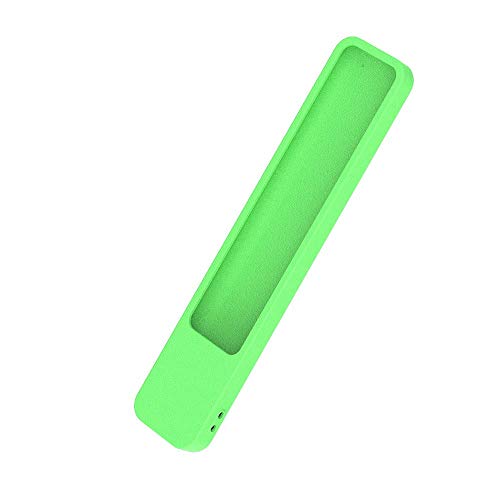 Image of Oboe Silicone Cover for Sony Smart TV Voice Remote RMF-TX600U / RMF-TX500E - Protective Case With Loop (Glow in Dark Green) [Remote NOT Included]